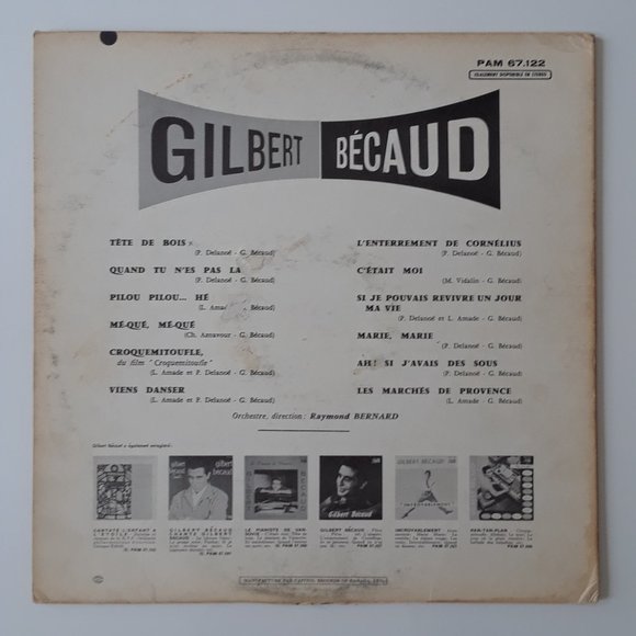 Gilbert Bécaud. Gilbert Bécaud. 1978 - Picture 2 of 4